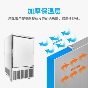 Commercial Reach-In Freezer -40C Manual Defrost R404A Electric For Food Storage - Product Image 2