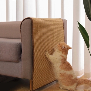 Alfombrilla antideslizante de Sisal Natural <span class=keywords><strong>para</strong></span> rascar <span class=keywords><strong>gatos</strong></span>, almohadilla <span class=keywords><strong>para</strong></span> dormir <span class=keywords><strong>para</strong></span> proteger muebles, patas, alfombras, Protector de sofá - Product Image 5