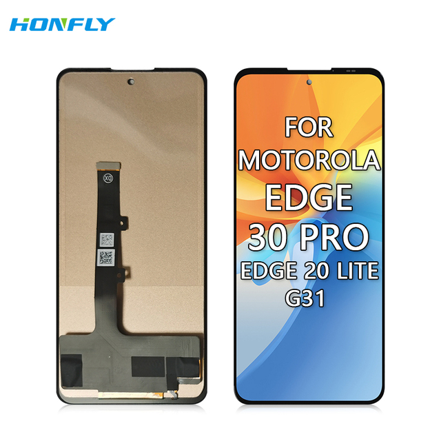 Honfly Factory Price Mobile Phone Lcd Digitizer Replacement for motorola Edge 30 Pro Lcd Touch Screen Display