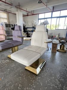 Cama de Belleza Eléctrica Facial de Lujo a Precio de Mayoreo, 4 Colores, ABS Blanco, Ajustable, Muebles de Salón, Cama de Masaje para Uso Doméstico - Product Image 5