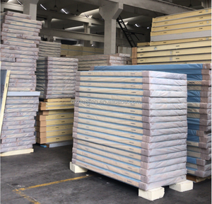 Panel de poliuretano de 100 mm para refrigeración, enfriador con clasificación de fuego B1 - Product Image 6