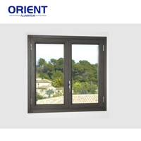Ventanas Corredizas de Aluminio Resistentes a Huracanes, Doble Vidrio Templado, Eficiencia Energética, Ventanas Exteriores Insonorizadas