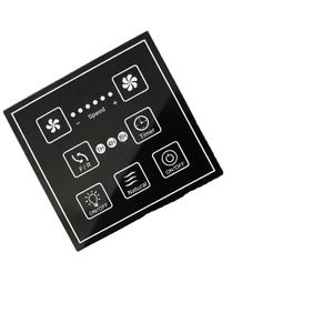 Panel de Control Acrílico para Electrodomésticos con Teclado de Patrones de Color Grabados con Láser, Interruptor de Pantalla Táctil de Alta Transparencia - Product Image 2