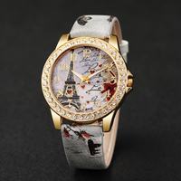 Lot de 5 Pièces Adorables : Ensemble Montre et Bracelet Tendance pour Femme, Idéal comme Cadeau