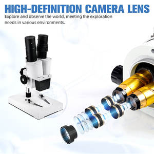 Microscope binoculaire stéréoscopique E40X pour réparation, soudage et inspection de téléphones portables de niveau professionnel haute définition - Product Image 4