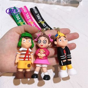 Friday Night Funk llavero Anime Linda muñeca figura niños niñas <span class=keywords><strong>El</strong></span> <span class=keywords><strong>Chavo</strong></span> llavero colgante llavero juguete para regalo para niños hombres mujeres Fans - Product Image 3