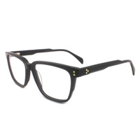 Nuevas Gafas Graduadas Clásicas de Montura Completa, Material de Acetato, Diseño Cómodo y de Alta Calidad, Monturas Ópticas para Hombre