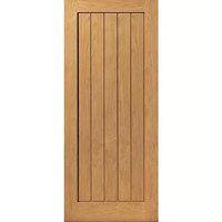 Portes en bois massif au design épuré, portes intérieures modernes en bois pour la décoration de maisons haut de gamme