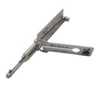 E HU136 Lishi 2 en 1 Décodeur de serrure automobile Lecteur de fichiers Outil manuel pour voiture