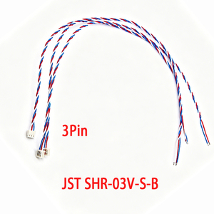 توصيلة أسلاك IDC مخصصة للمصانع، طراز JST SHR-03V-S-B، بمسافة بينية 1.0 مم، 3 سنون، من طرف واحد إلى نهاية مفتوحة، لمعدات الأتمتة - Product Image 1