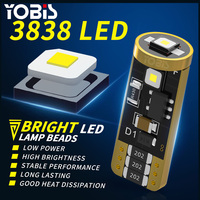 YOBIS T10 Auto-LED-Lampe Super Bright 194 LED-Lampe 6000K Weiß 168 W5W Ersatz-Glühbirnen für Türlicht-Kennzeichen leuchte