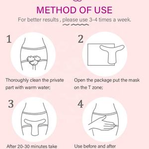 ผลิตภัณฑ์ดูแลจุดซ่อนเร้นสำหรับผู้หญิง รูปทรงตัวที ผ้าลูกไม้ ช่วยเพิ่มความชุ่มชื้น กระชับช่องคลอด ดีท็อกซ์จุดซ่อนเร้น ยี่ห้อ Yoni M Ask - Product Image 4