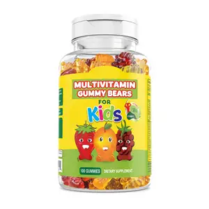 Gomitas de gomitas para niños, gomitas de oso, multivitaminas, OEM/ODM