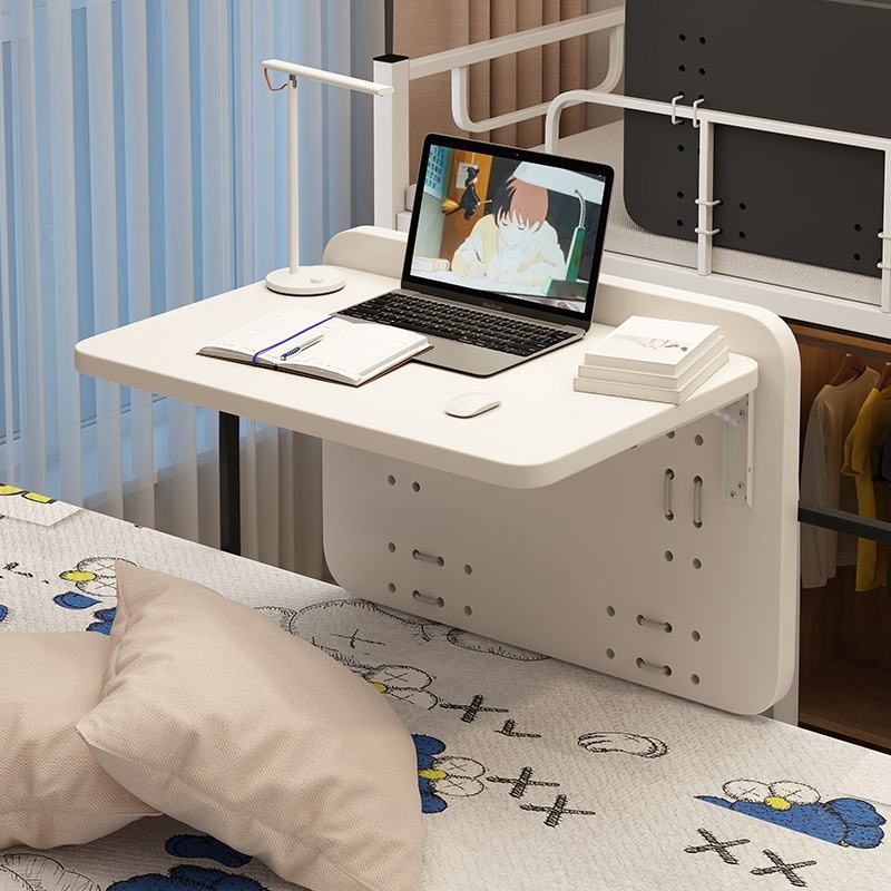 Lazy Computer Use Adjustable Modern Bed with Lazy Computer Desk & Foldable Bunk Bed