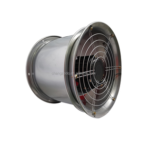 Bán Chạy Nhất Hiện Đại Công Nghiệp Dòng Chảy Hướng Trục Treo Tường Duct Fan Thiết Kế Mới 220V AC Động Cơ Tiếng Ồn Thấp 40dB + Trang Trại Thông Gió Người Hâm Mộ - Product Image 2