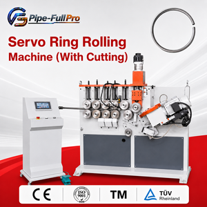 Energy Saving Servo CNC Ring Roll <b>Bending</b> <b>Machine</b> Circle Cutting Round Square Rectangular Stainless Steel Tube Pipe Forming - Product Image 1