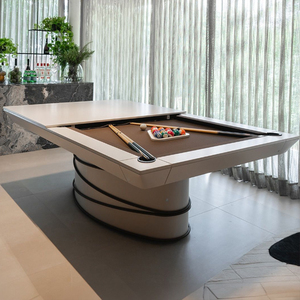 <span class=keywords><strong>Table</strong></span> de billard d'<span class=keywords><strong>occasion</strong></span> avec plateau de salle à manger, <span class=keywords><strong>multi</strong></span>-<span class=keywords><strong>jeux</strong></span>, 8ft 9ft, avec ardoises naturelles - Product Image 6