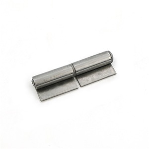 Charnières de soudure <span class=keywords><strong>2</strong></span> pièces en acier, bande de soudure pour portes, hauteur 80mm, DIN Droit, robustes pour garage, abri, machines - Product Image 5