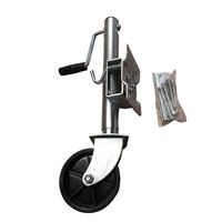 Accessoires automobiles en promotion : Roue de manœuvre robuste en caoutchouc 2000 lbs pour remorque