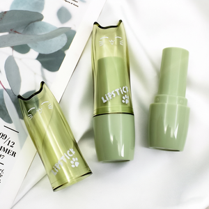 Contenitore Portatile Vuoto per Rossetto, Design Coreano con Gatto e Tè Verde, Contenitore Cosmetico Carino - Product Image 4