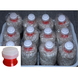 Juego de tapa y anillo de filtro de alta calidad para bolsas de cultivo de hongos autoclavables, transpirables y reutilizables - Product Image 4