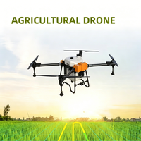 Drone agricole de pulvérisation 70L, batterie 18S 40000mAh, buse centrifuge, radar de terrain, 300 m/h, UAV pliable pour la protection des cultures