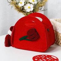 Sac cadeau en feutre, sac en feutre, mini sac en feutre en tissu de laine