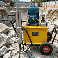 Petit équipement de fendage de roche, machine électrique de fracturation de roche, équipement de fendage minier, bâton de fendage