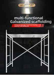 نظام سقالات رينغلوك متعدد الاتجاهات من الفولاذ Q235 للمواقع الإنشائية ومشاريع التجديد - Product Image 3