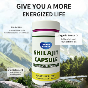 Capsules de Shilajit 60 unités avec extrait de Nori et de Crinière de Lion pour soutenir l'énergie et la concentration - Product Image 2