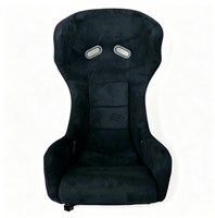 Siège baquet de course multi-usage LK, simulateur de cockpit, pour gaming, bureau, e-sport, dossier haut, style GT, avec rail coulissant en L, universel