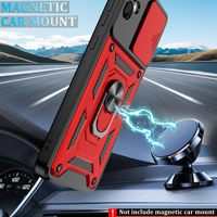 Etui pour téléphone portable Tecno Spark Go 2024 pour Camon 20 Pro 5G Pova 5 Etuis pour téléphone portable Slide Camera Window Ring Kickstand Shockproof Cover