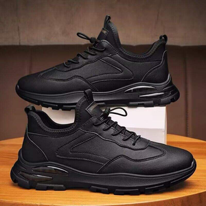 Nouvelles chaussures de travail respirantes et légères pour toutes les saisons, chaussures de sport et de loisirs à semelle épaisse, chaussures de marche pour hommes - Product Image 2