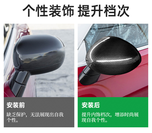 Coque de rétroviseur en fibre de carbone de haute qualité, coque de rétroviseur inversée modifiée, adaptée à la BMW <span class=keywords><strong>mini</strong></span> f54 f56 f60 - Product Image 3