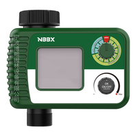 Temporizador Electrónico Inteligente para Riego de Jardín, Patio y Césped, con Pantalla Grande, Resistente al Agua, Programable, para Invernaderos
