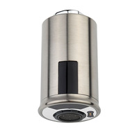 Adaptateur de bec de robinet à capteur automatique sans contact au design moderne Mélangeur d'évier de cuisine mains libres avec pommeau de douche pour les horaires chargés
