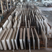 Dalles de pierre de quartz reconstituée de qualité B à faible coût, 12/15/18/20/30 mm, avec défauts mineurs pour projets de comptoirs