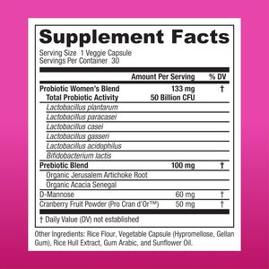 Gewichtsverlies Detox Capsule Prebiotica En Probiotica Voor Vrouwen Bevorderen De Spijsvertering Darmgezondheid Vaginale Probiotica Harde Capsules - Product Image 4