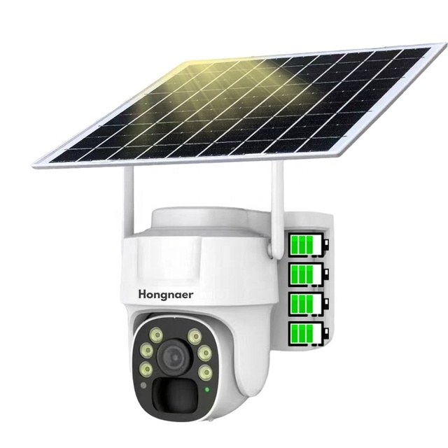 Zixi Night Vision 3MP V380 Pro Solar Battery Powered Camera 4G Sim Card Wireless Security PTZ WiFi IP CCTV Outdoor CN
