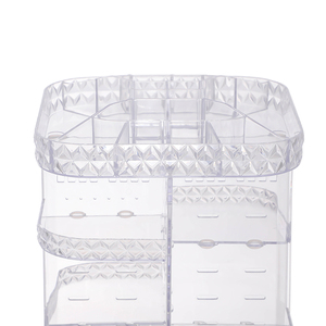 360 rotierende Make-up Organizer DIY einstellbare Make-up Karussell Spinning Halter Aufbewahrung Rack große Kapazität Make-up <span class=keywords><strong>Ca</strong></span> - Product Image 5