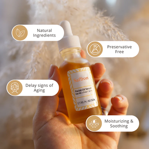 Oem dưỡng ẩm chống nếp nhăn đốm đen loại bỏ sáng nghệ tây huyết thanh ngăn ngừa mụn trứng cá nghệ tây mặt dầu - Product Image 6