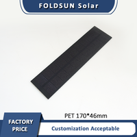 Panneau solaire PERC DIY durable avec une efficacité de 22,7 % pour les modèles de turbines éoliennes de fêtes scientifiques - Personnalisable