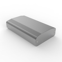 Boîtier en aluminium extrudé Boîtier d'instrument électronique en métal Boîtier de batterie Boîte de jonction