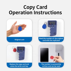 <strong>Proximity</strong> 125kHz/13.56MHz RFID <strong>Keyfob</strong> Keychain Ring with TK4100 EM4200 EM4305 T5577 Chips Waterproof NFC Communication Interface - Product Image 6