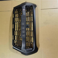 Grille avant avec Led pour 2021Toyota pour Hilux HILUX/REVO Radiateur Garde LED Grille Voiture Accessoire Extérieur
