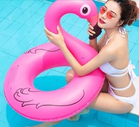 Bouée gonflable en PVC Hemei pour femmes, motif oiseau de dessin animé, protection de l'environnement, couleur et taille personnalisables