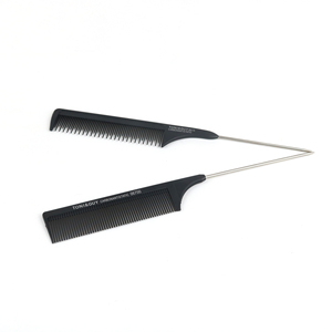 21 Styles Professional Heat Resistant Salon Black Plastic Fashionable Pin Tail Antistatic <b>Comb</b> Parting <b>Combs</b> Hair Cutting - Product Image 5