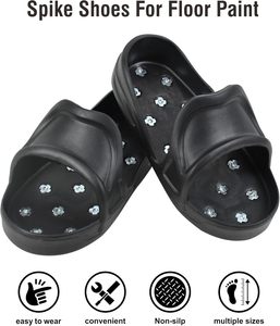 Chaussures de travail en peinture époxy, bottes de sécurité antidérapantes pour revêtement de sol en béton - Bottes antidérapantes pour peintres et ouvriers du bâtiment - Taille L - Product Image 5