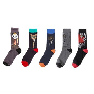 Chaussettes unisexes mi-mollet à motifs de personnages de dessins animés <span class=keywords><strong>Simpson</strong></span>, respirantes, absorbant la transpiration, décontractées, à prix abordable, très vendues - Product Image 2