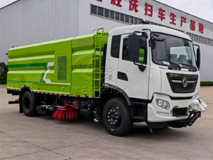 2026 New Multifunctional Road Sweeper <b>Washer</b> Truck High <b>Pressure</b> Street Cleaning Vehicle for Municipal Sanitation - Product Image 4
